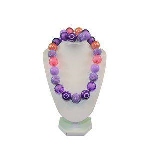 Chunky Bubble Gum Necklace/Bracelet Set